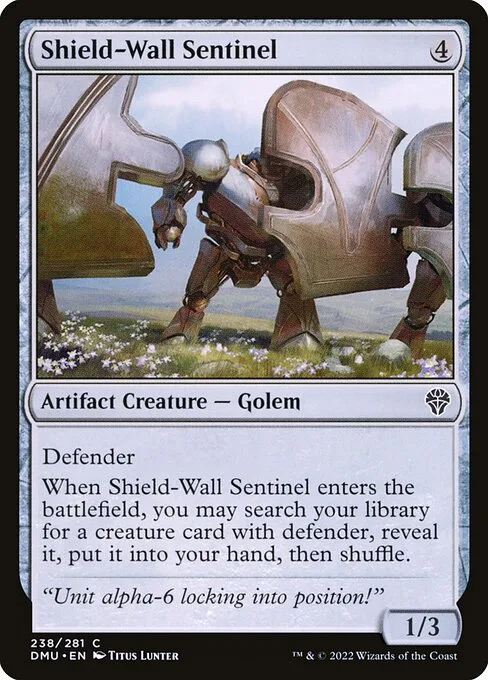 Shield-Wall Sentinel · Dominaria United 238/453