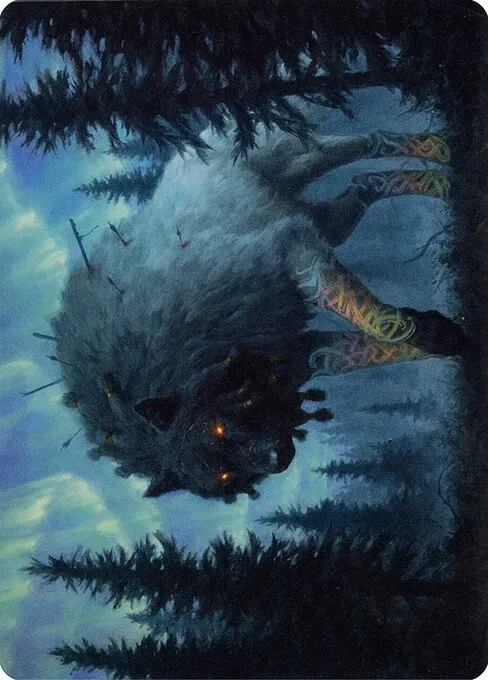 Sarulf, Realm Eater // Sarulf, Realm Eater · Kaldheim Art Series 65/81