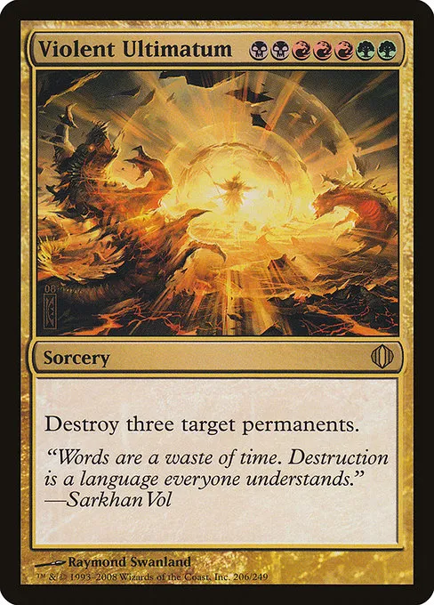 Violent Ultimatum · Shards of Alara 206/250