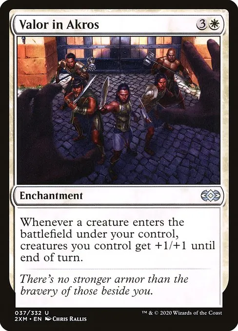 Valor in Akros · Double Masters 37/384
