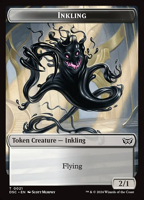 Inkling · Duskmourn Commander Tokens 21/23