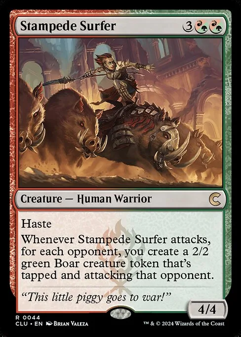 Stampede Surfer · Ravnica: Clue Edition 44/284