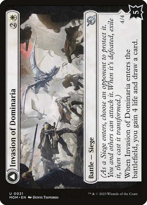 Invasion of Dominaria // Serra Faithkeeper · March of the Machine 21/387