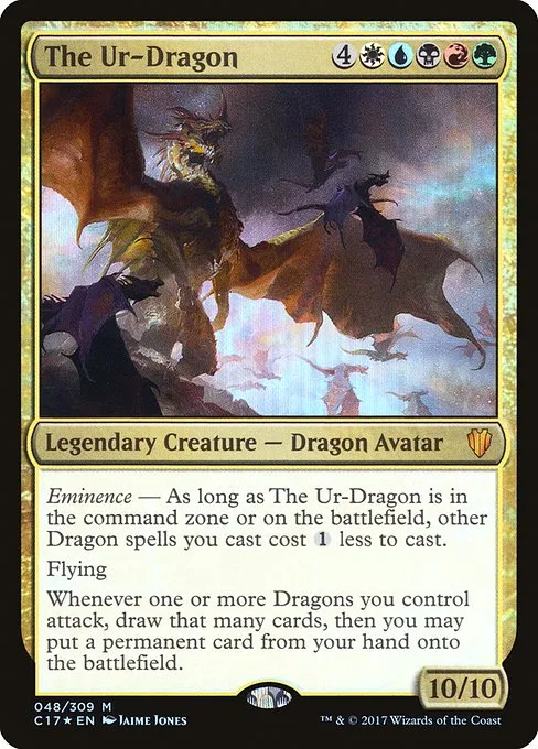 The Ur-Dragon · Commander 2017 48/309