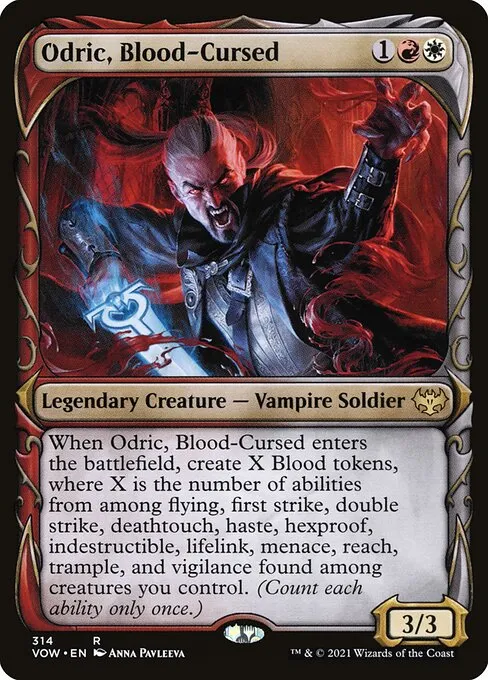 Odric, Blood-Cursed · Innistrad: Crimson Vow 314/423