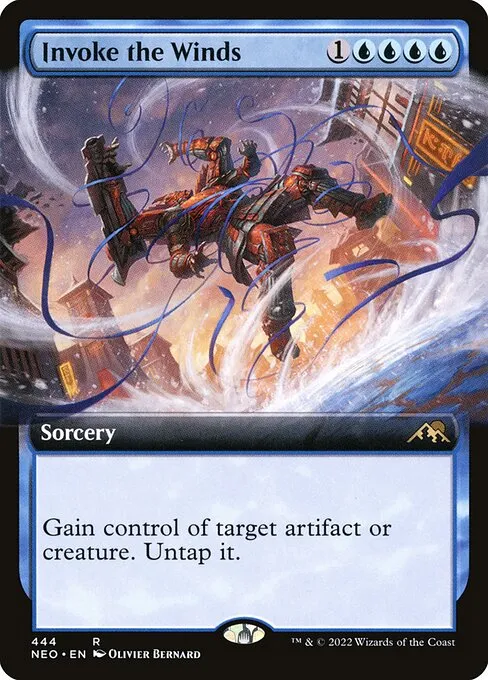Invoke the Winds · Kamigawa: Neon Dynasty 444/531