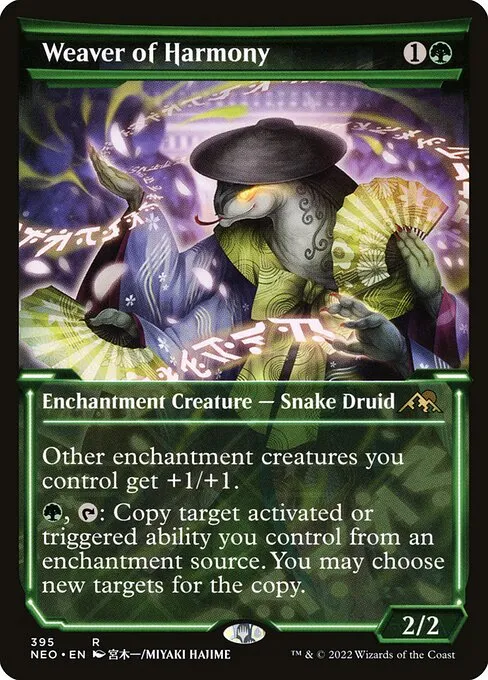 Weaver of Harmony · Kamigawa: Neon Dynasty 395/531
