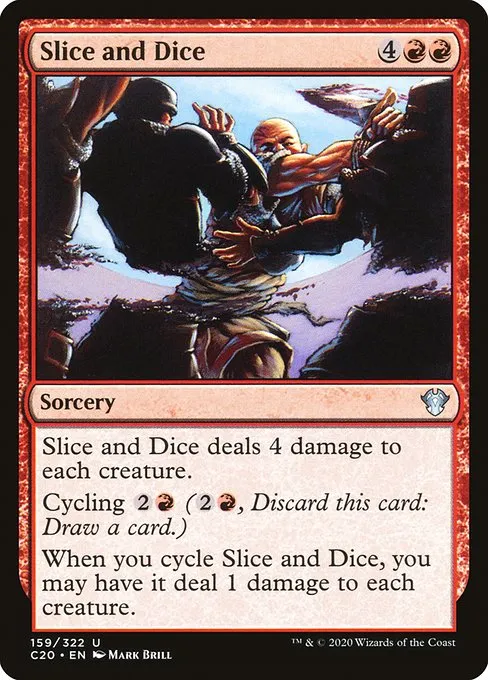 Slice and Dice · Commander 2020 159/322