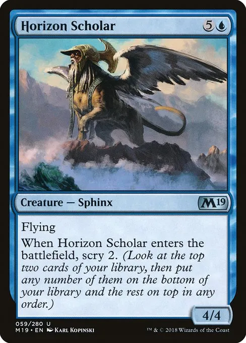 Horizon Scholar · Core Set 2019 59/314