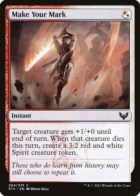 Make Your Mark · Strixhaven: School of Mages 204/393