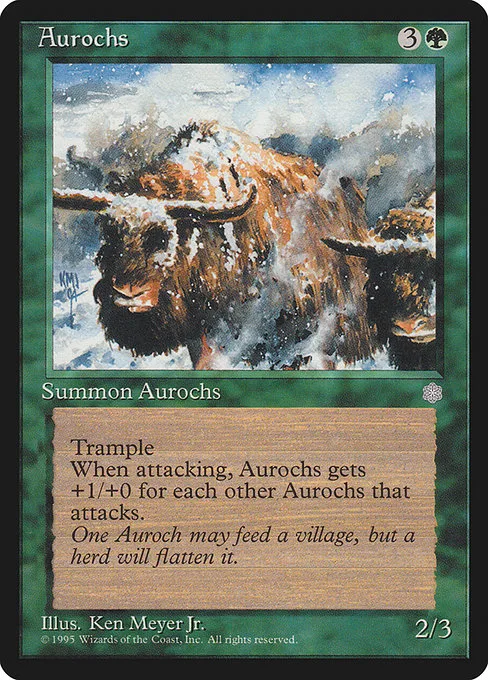 Aurochs · Ice Age 225/383