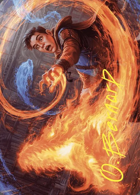 Frantic Firebolt // Frantic Firebolt · Wilds of Eldraine Art Series 16/81