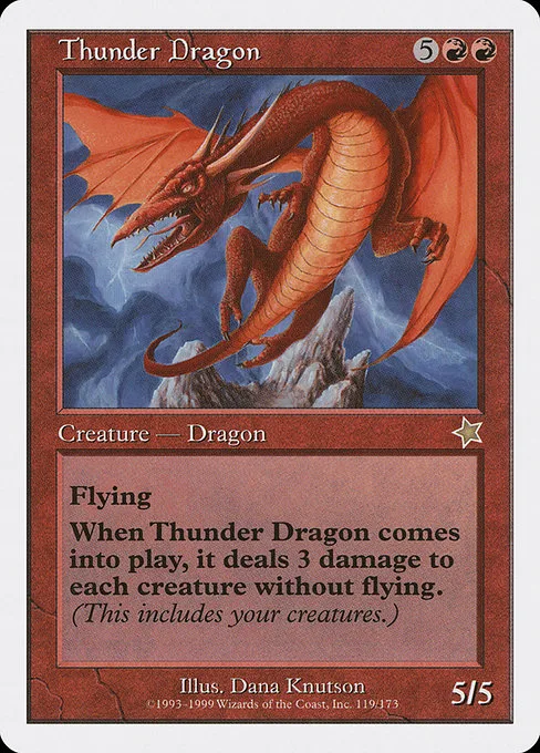 Thunder Dragon · Starter 1999 119/173