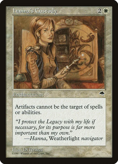 Hanna's Custody · Tempest 22/350
