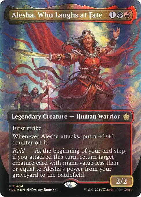 Alesha, Who Laughs at Fate · Foundations 404/771