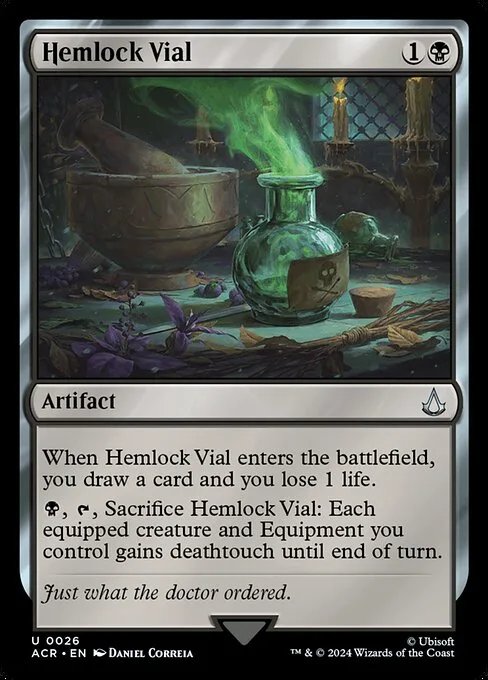 Hemlock Vial · Assassin's Creed 26/309