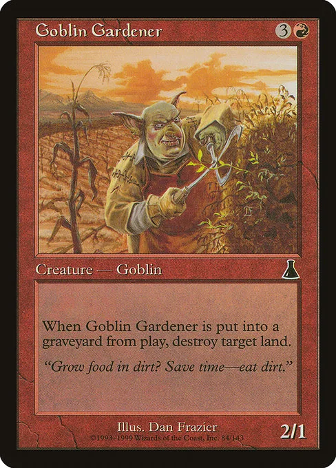Goblin Gardener · Urza's Destiny 84/143