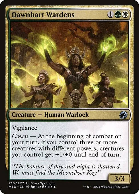 Dawnhart Wardens · Innistrad: Midnight Hunt 216/399