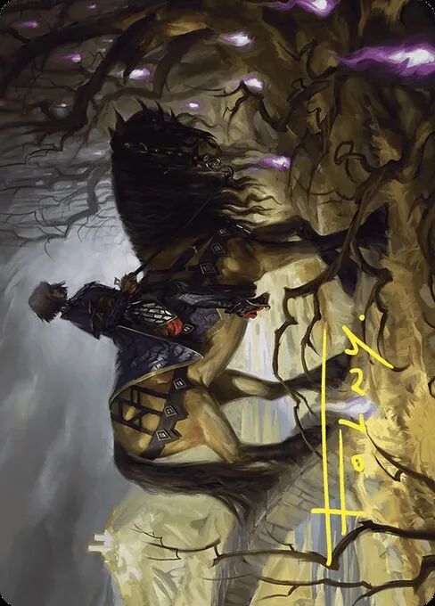 Rowan's Grim Search // Rowan's Grim Search · Wilds of Eldraine Art Series 13/81
