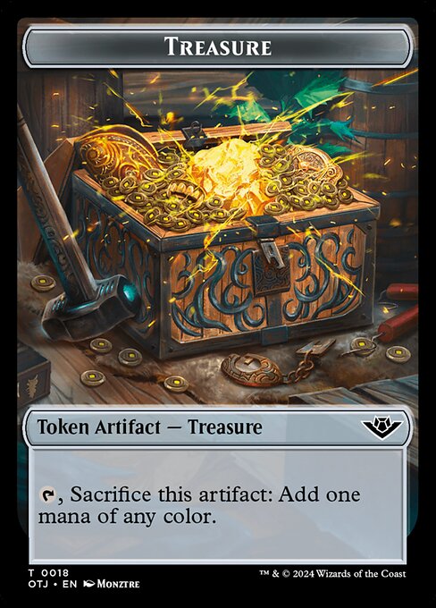 Treasure · Outlaws of Thunder Junction Tokens 18/19