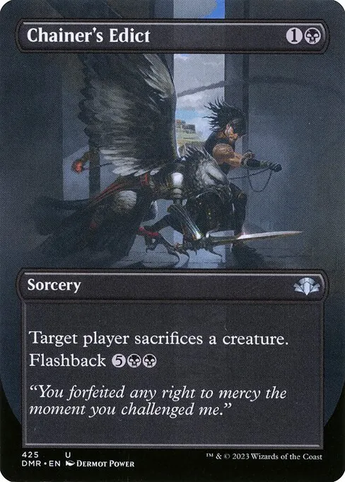 Chainer's Edict · Dominaria Remastered 425/457