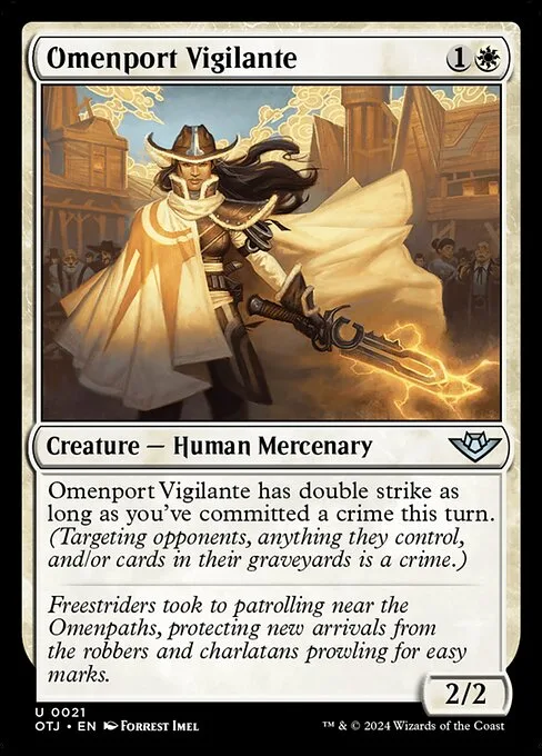 Omenport Vigilante · Outlaws of Thunder Junction 21/374