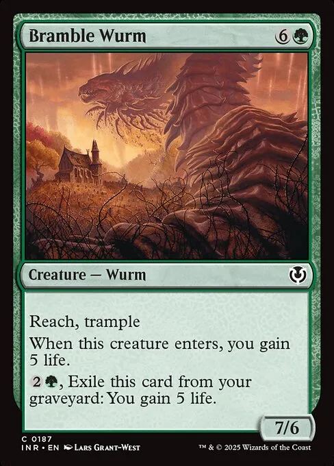 Bramble Wurm · Innistrad Remastered 187/495