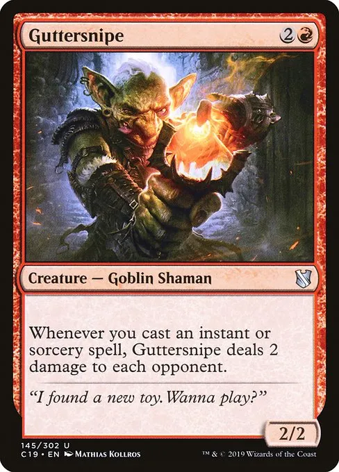 Guttersnipe · Commander 2019 145/302