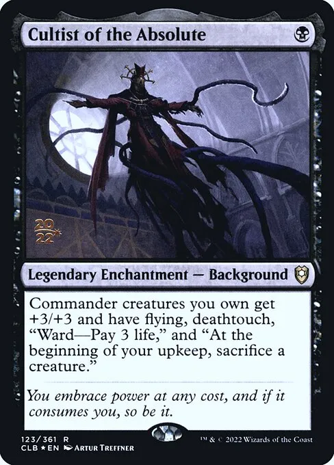 Cultist of the Absolute · Battle for Baldur's Gate Promos 123s/104