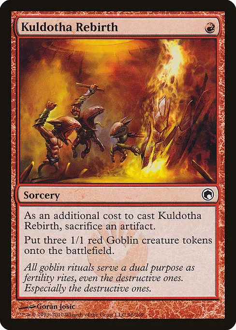Kuldotha Rebirth · Scars of Mirrodin 96/249