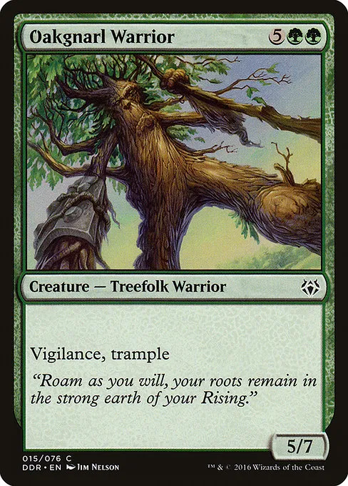 Oakgnarl Warrior · Duel Decks: Nissa vs. Ob Nixilis 15/76