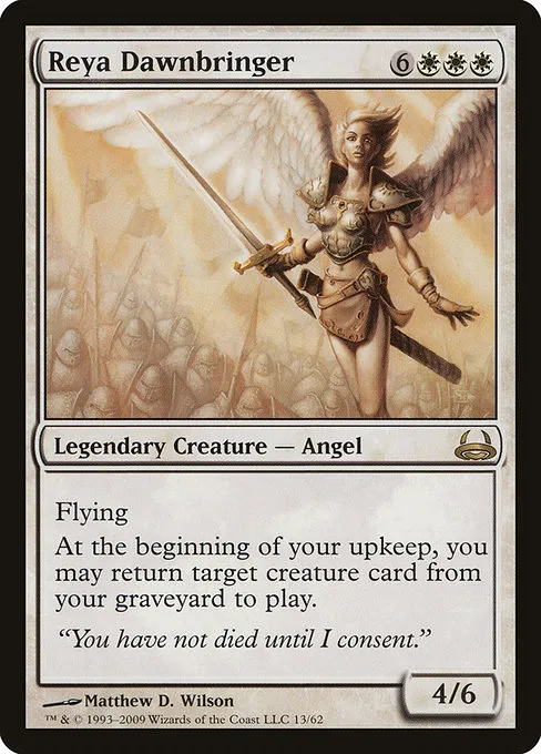 Reya Dawnbringer · Duel Decks: Divine vs. Demonic 13/62