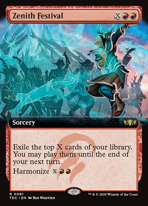 Zenith Festival · Tarkir: Dragonstorm Commander 81/413