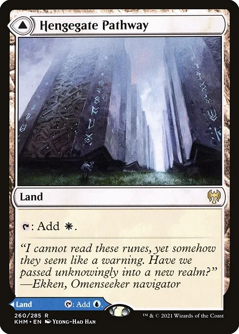 Hengegate Pathway // Mistgate Pathway · Kaldheim 260/425
