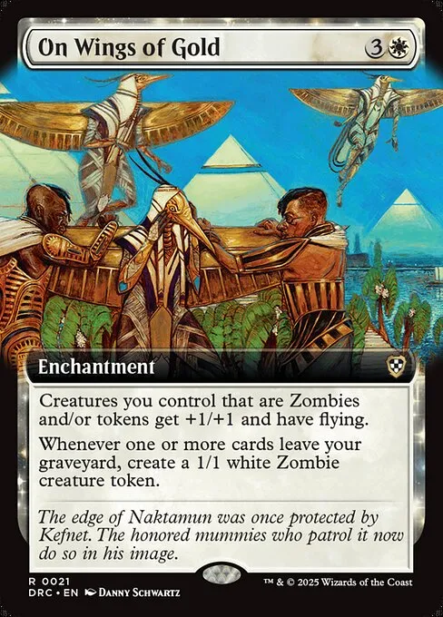 On Wings of Gold · Aetherdrift Commander 21/184