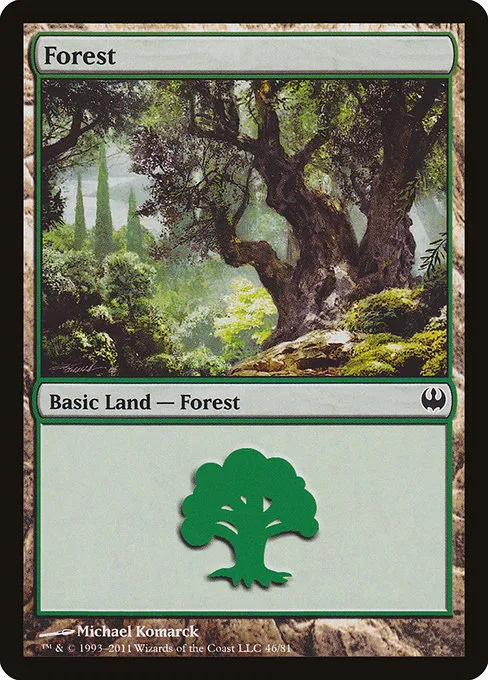 Forest · Duel Decks: Knights vs. Dragons 46/81