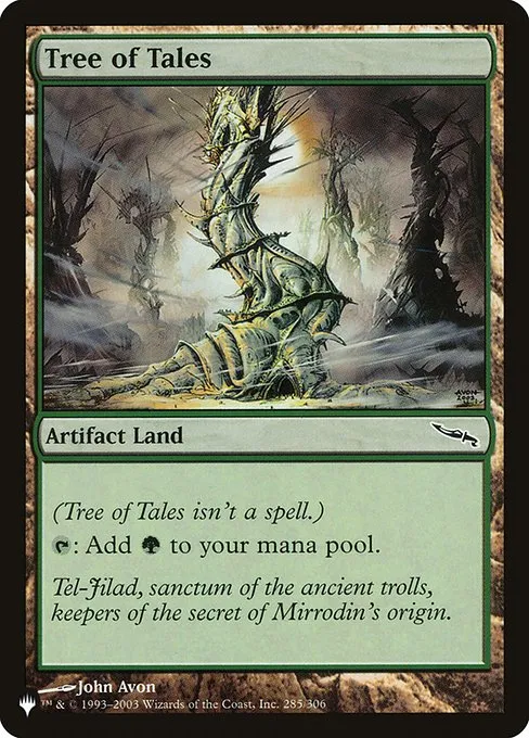 Tree of Tales · The List MRD-285/5050