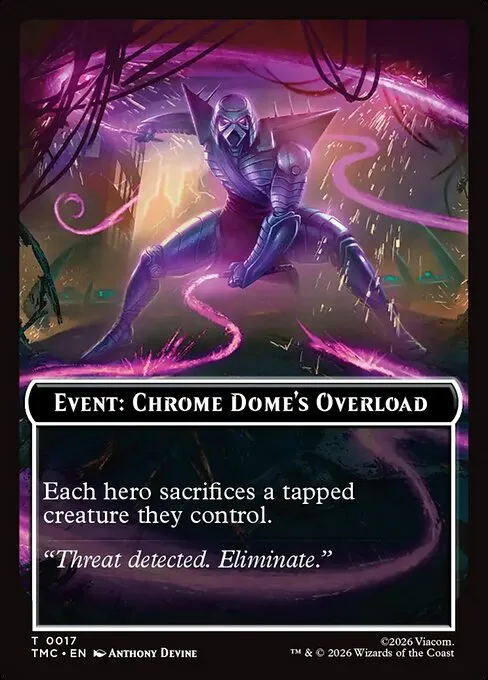 Event: Chrome Dome's Overload · Teenage Mutant Ninja Turtles Eternal Tokens 17/31