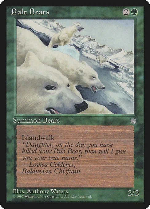 Pale Bears · Ice Age 256/383