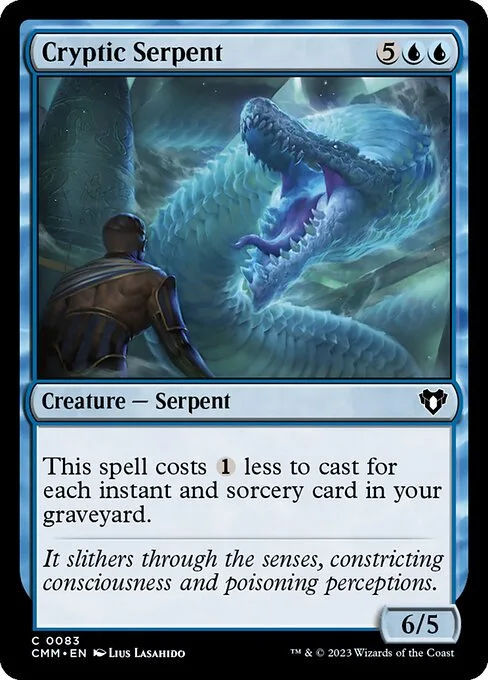 Cryptic Serpent · Commander Masters 83/1067
