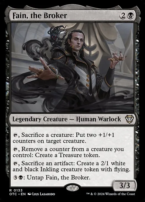 Fain, the Broker · Outlaws of Thunder Junction Commander 133/342