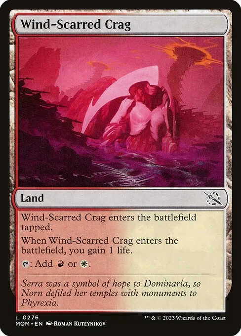 Wind-Scarred Crag · March of the Machine 276/387