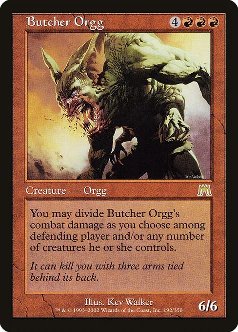 Butcher Orgg · Onslaught 192/351
