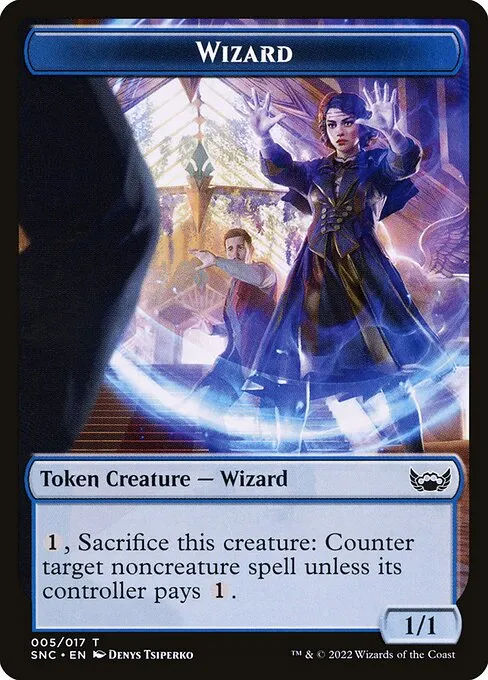 Wizard · Streets of New Capenna Tokens 5/19