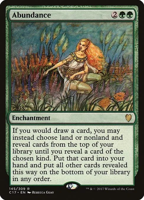Abundance · Commander 2017 145/309