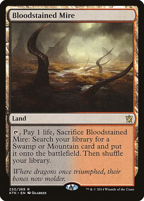 Bloodstained Mire · Khans of Tarkir 230/293