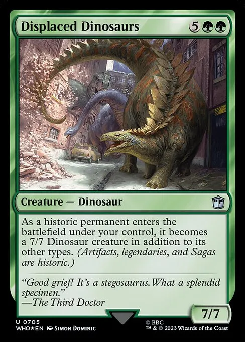 Displaced Dinosaurs · Doctor Who 705/1178
