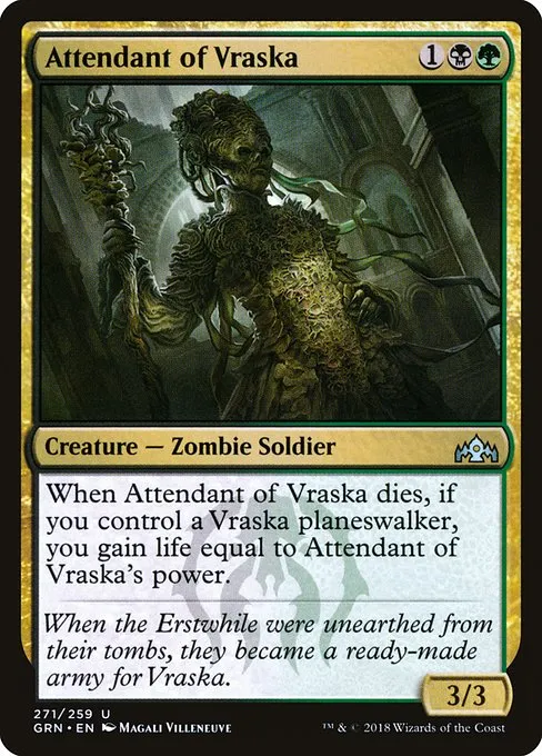 Attendant of Vraska · Guilds of Ravnica 271/273