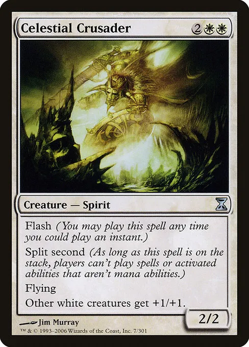 Celestial Crusader · Time Spiral 7/301