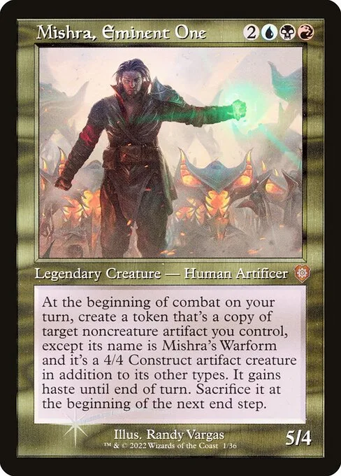 Mishra, Eminent One · The Brothers' War Commander 1/209